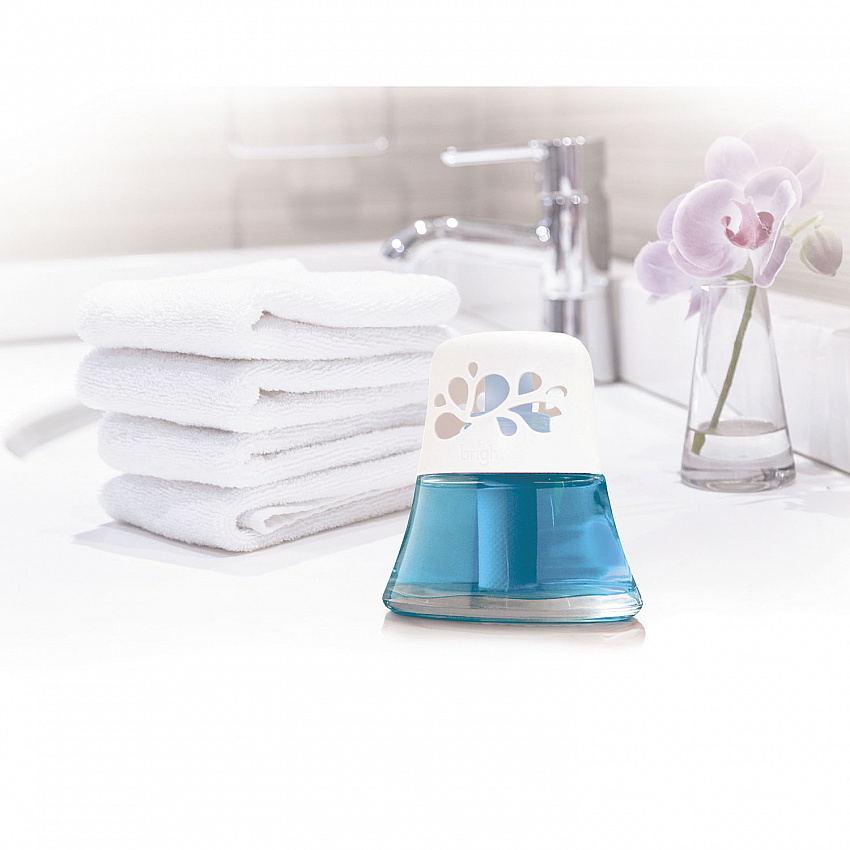 Scented Oil Air Freshener, Calm Waters and Spa, Blue, 2.5 oz (900115EA)