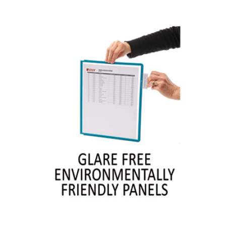 Durable VARIO Wall Reference System, 5 Panels, Letter, Asst. Borders and Panels (555200)