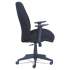La-Z-Boy Baldwyn Series Mid Back Task Chair, Supports Up to 275 lb, 19" to 22" Seat Height, Black (48825)