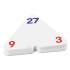 TREND Three-Corner Flash Cards, Multiplication/Division, 5.5 x 5.5, 48/Set (T1671)