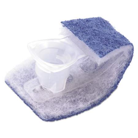 Scotch-Brite Disposable Toilet Scrubber Refill, Blue/White, 10/Pack (558RF)