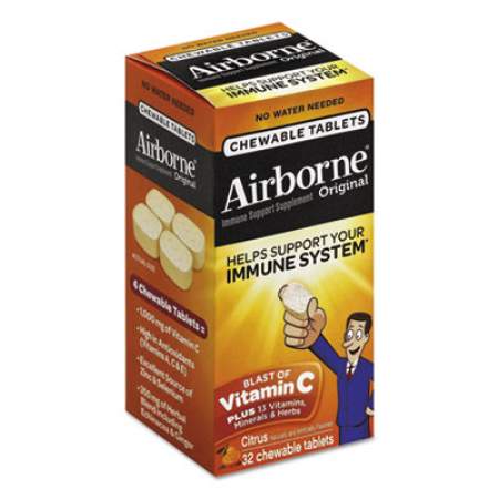Airborne Immune Support Chewable Tablets, 32 Tablets per box (97971)