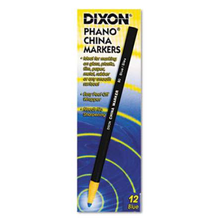 Dixon China Marker, Blue, Dozen (00080)