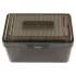 Universal Plastic Index Card Boxes, Holds 300 3 x 5 Cards, 5.63 x 3.25 x 3.75, Translucent Black (47286)