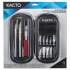 X-ACTO Knife Set, 3 Knives, 10 Blades, Carrying Case (X5285)