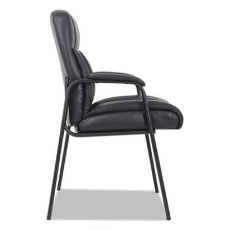 Alera Bonded Leather Guest Chair, 26.57" x 23.03" x 36.02", Black (VN4319)