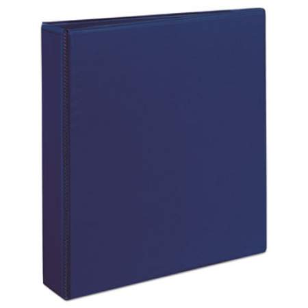 Avery Durable View Binder with DuraHinge and Slant Rings, 3 Rings, 1.5" Capacity, 11 x 8.5, Blue (17024)