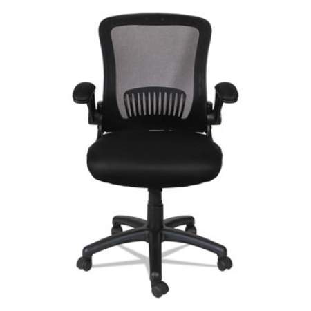 Alera EB-E Series Swivel/Tilt Mid-Back Mesh Chair, Supports Up to 275 lb, 18.11" to 22.04" Seat Height, Black (EBE4217)