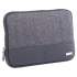 STEBCO Matt Tablet Sleeve, 7.5" x 0.75" x 7.5", Polyester, Black/Gray (TAC1420)