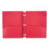 Five Star Snap-In Plastic Folder, 20-Sheet Capacity, 11 x 8.5, Assorted, Snap Closure, 4/Set (73266)