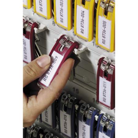 Durable Locking Key Cabinet, 72-Key, Brushed Aluminum, 11 3/4 x 4 5/8 x 15 3/4 (196723)