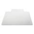 Alera Occasional Use Studded Chair Mat for Flat Pile Carpet, 36 x 48, Lipped, Clear (MAT3648CFPL)