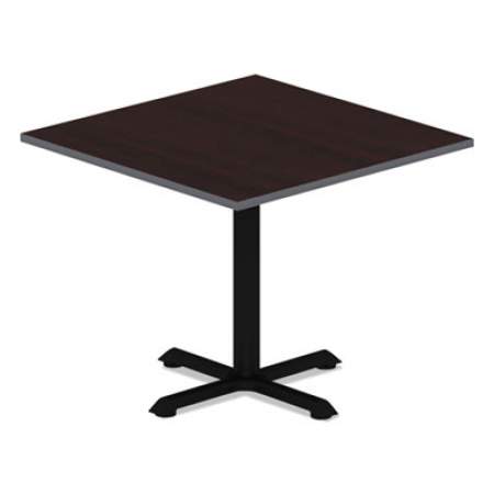 Alera Reversible Laminate Table Top, Square, 35.38w x 35.38d, Medium Cherry/Mahogany (TTSQ36CM)