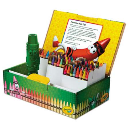 Crayola Large Crayons, Carnation Pink. 12/Box (520033010)
