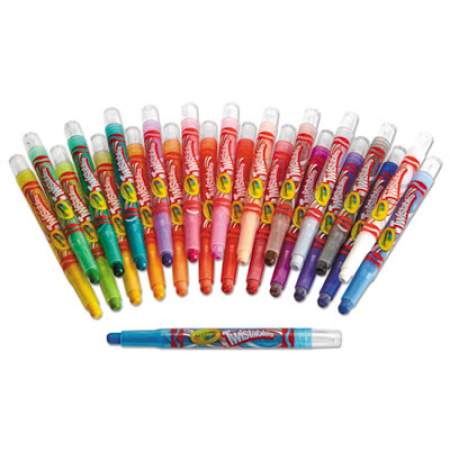 Crayola Twistables Mini Crayons, 24 Colors/Pack (529724)