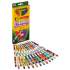 Crayola Erasable Color Pencil Set, 3.3 mm, 2B (#1), Assorted Lead/Barrel Colors, 24/Pack (682424)