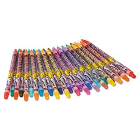 Crayola Twistables Colored Pencils, 2 mm, 2B (#1), Assorted Lead/Barrel Colors, 30/Pack (687409)