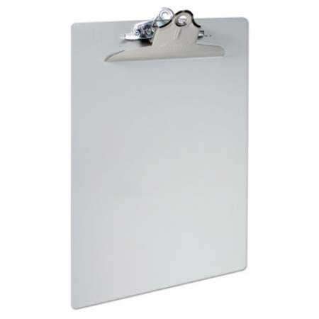 Saunders Aluminum Clipboard w/High-Capacity Clip, 1" Clip Cap, 82 x 14 Sheets, Silver (22519)