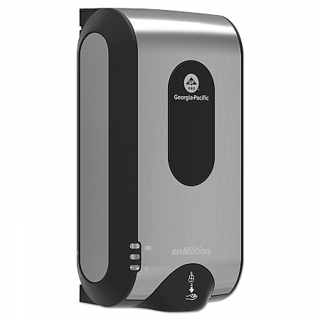 GP enMotion Automated Touchless Soap/Sanitizer Dispenser, 1,200 mL, 4.6 x 7.13 x 14.06, Stainless (52060)