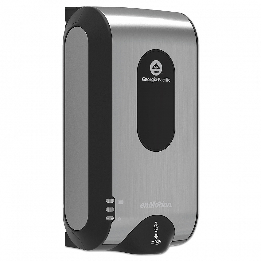 GP enMotion Automated Touchless Soap/Sanitizer Dispenser, 1,200 mL, 4.6 x 7.13 x 14.06, Stainless (52060)