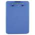 Saunders SlimMate Storage Clipboard, 1/2" Clip Capacity, Holds 8 1/2 x 11 Sheets, Blue (00559)