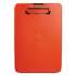 Saunders SlimMate Storage Clipboard, 1/2" Clip Capacity, Holds 8 1/2 x 11 Sheets, Red (00560)