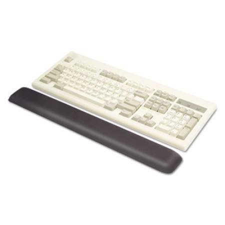 Kelly Computer Supply Keyboard Wrist Rest, Memory Foam, Non-Skid Base, 19 x 2-1/2 x 3/4, Black (50100)