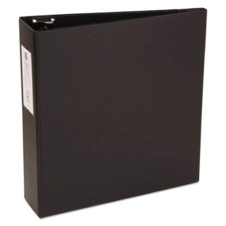 Avery Economy Non-View Binder with Round Rings, 3 Rings, 3" Capacity, 11 x 8.5, Black, (4601) (04601)