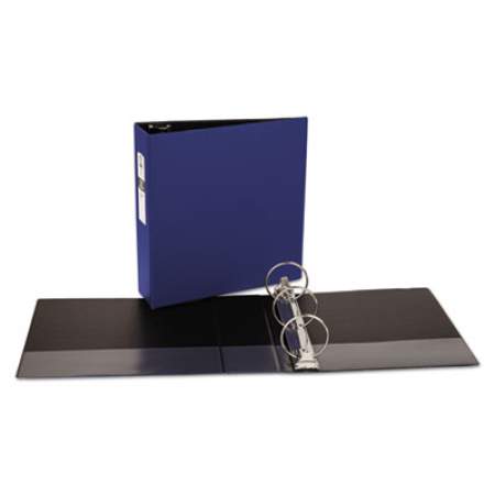Avery Economy Non-View Binder with Round Rings, 3 Rings, 3" Capacity, 11 x 8.5, Blue, (3601) (03601)
