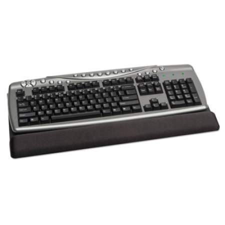 Kelly Computer Supply Keyboard Wrist Rest, Memory Foam, Non-Skid Base, 19 x 10-1/2 x 1, Black (51306)