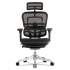 Eurotech Ergohuman Elite High-Back Chair, 18.1" to 21.6" Seat Height, Black (ME22ERGLTN15)