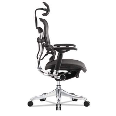Eurotech Ergohuman Elite High-Back Chair, 18.1" to 21.6" Seat Height, Black (ME22ERGLTN15)