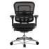 Eurotech Ergohuman Elite Mid-Back Mesh Chair, Supports Up to 250 lb, 18.11" to 21.65" Seat Height, Black (ME5ERGLTN15)