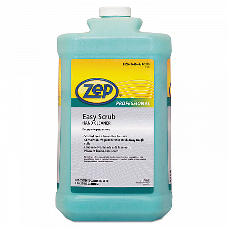 Industrial Hand Cleaner, Easy Scrub, Lemon Scent, 1 gal Bottle, 4/Carton (1049469)