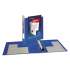 Avery Heavy-Duty View Binder with DuraHinge and One Touch EZD Rings, 3 Rings, 2" Capacity, 11 x 8.5, Pacific Blue (79778)