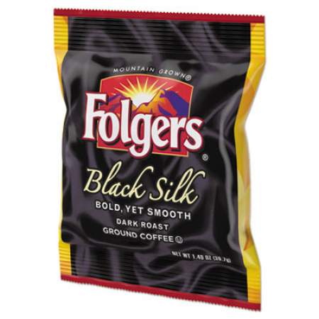 Folgers Coffee, Black Silk, 1.4 oz Packet, 42/Carton (00019)