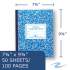 Roaring Spring Grade School Ruled Composition Book, Manuscript Format, Blue Cover, 9.75 x 7.75, 50 Sheets (77921)