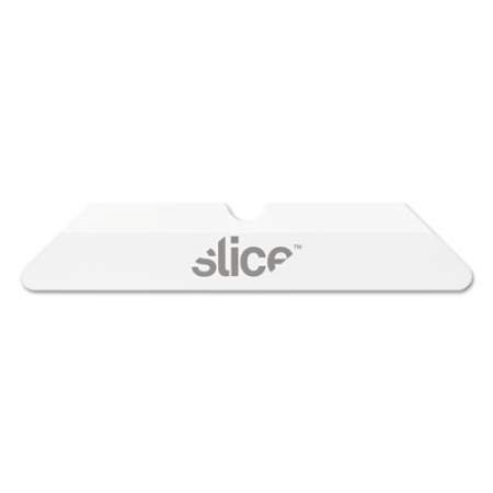 slice Safety Box Cutter Blades, Rounded Tip, Ceramic Zirconium Oxide, 4/Pack (10404)