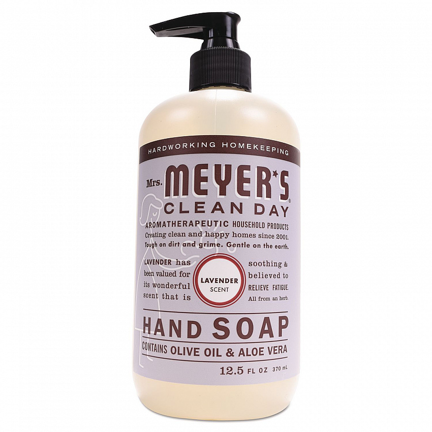 Clean Day Liquid Hand Soap, Lavender Scent, 12.5 oz, 6/Carton (390066)