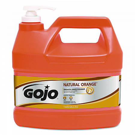 NATURAL ORANGE Smooth Hand Cleaner, Citrus Scent, 1 gal, 4/Carton (094504)