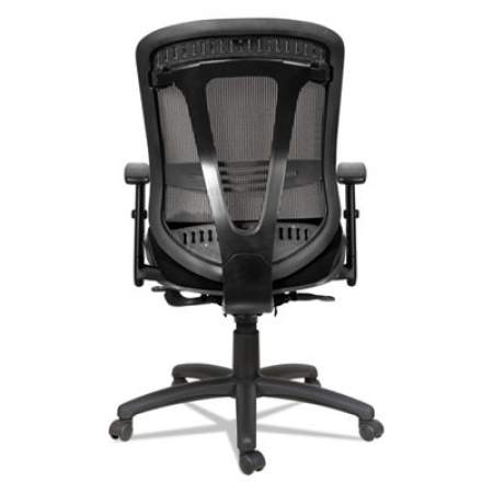 Alera Eon Series Multifunction Mid-Back Cushioned Mesh Chair, Supports Up to 275 lb, 18.11" to 21.37" Seat Height, Black (EN4217)
