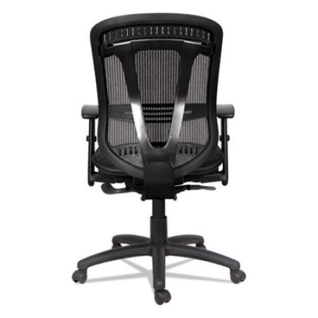 Alera Eon Series Multifunction Mid-Back Suspension Mesh Chair, Supports Up to 275 lb, 17.51" to 21.25" Seat Height, Black (EN4218)