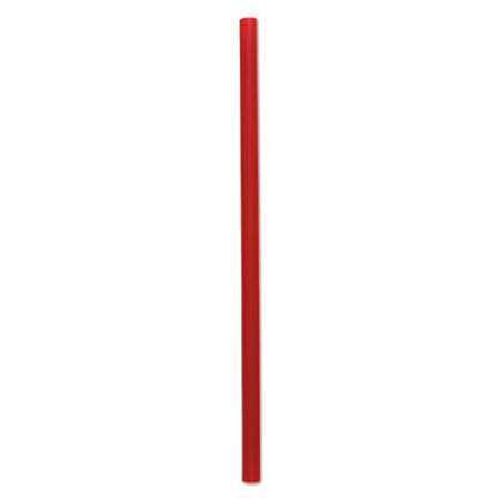 Boardwalk Wrapped Giant Straws, 7 3/4", Red, 2000/Carton (GSTW775R)