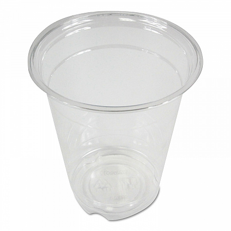 Clear Plastic PET Cups, 12 oz, 50/Sleeve, 20 Sleeves/Carton (PET12)