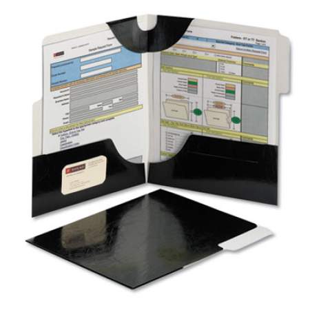 Smead 87963 SuperTab Two-Pocket Folder