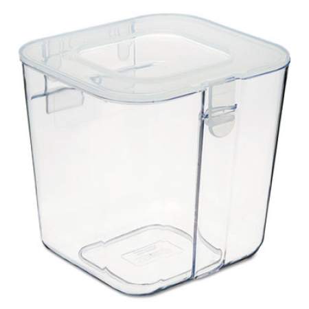 deflecto Stackable Caddy Organizer Containers, Small, Clear (29101CR)