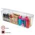 deflecto Stackable Caddy Organizer Containers, Large, Clear (29301CR)