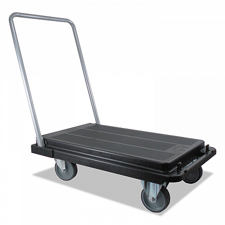 Heavy-Duty Platform Cart, 300 lb Capacity, 21 x 32.5 x 37.5, Black (CRT550004)