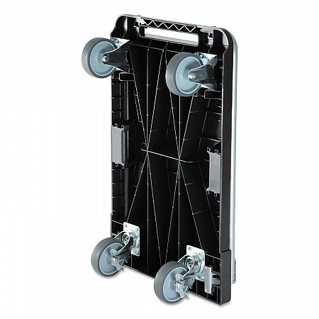Heavy-Duty Platform Cart, 300 lb Capacity, 21 x 32.5 x 37.5, Black (CRT550004)