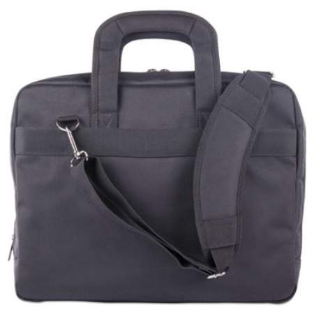 STEBCO Mitchell Executive Briefcase, 16" x 4" x 12.25", Ballistic Nylon, Black (EXB528)